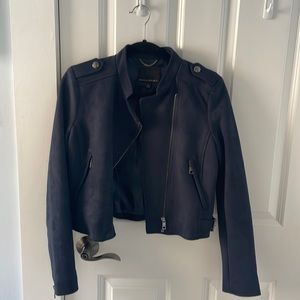 Cropped suede Banana Republic Jacket